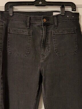 GAP Black '70s Flare High Rise Jeans Size 12